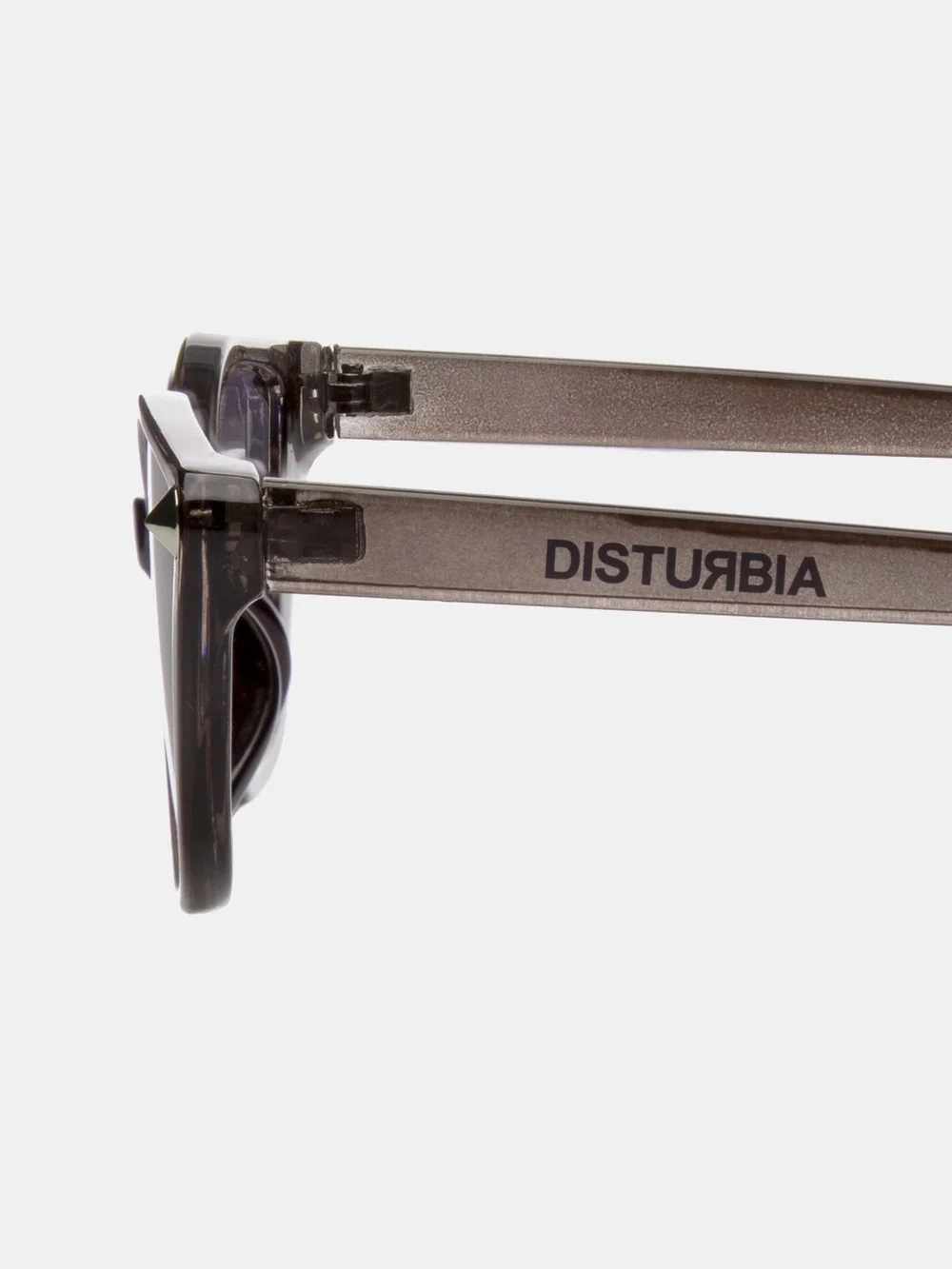 Disturbia Deadstock Studded Cat Eye Goth Sunglasses